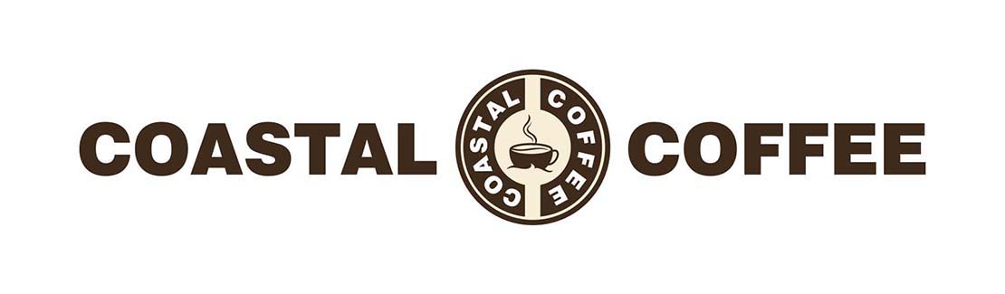 coastal coffee logo design