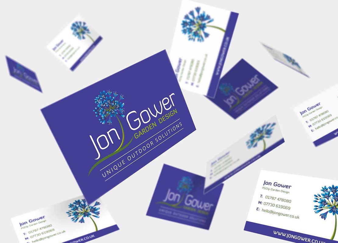 flying business card designs