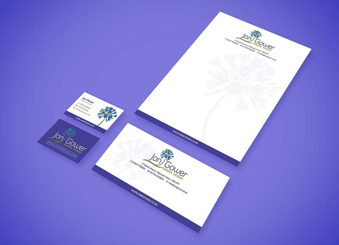 corporate stationery design and printing