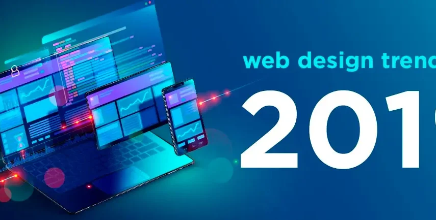 Web design trends for 2019 graphic banner design