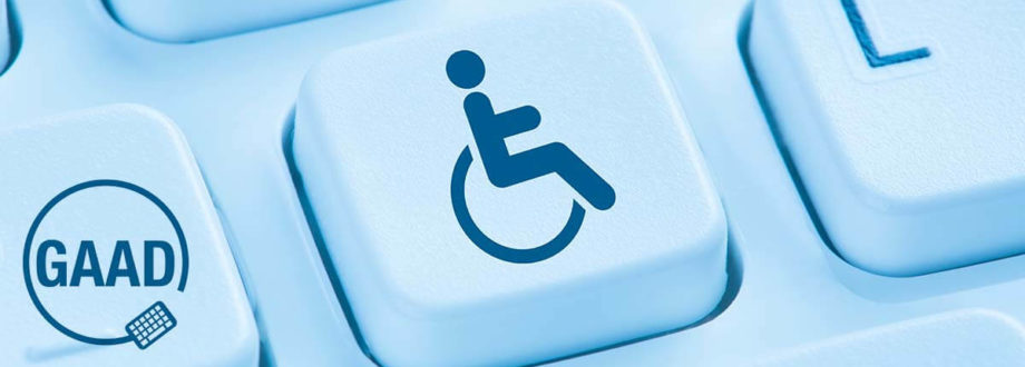 wheelchair key on keyboard