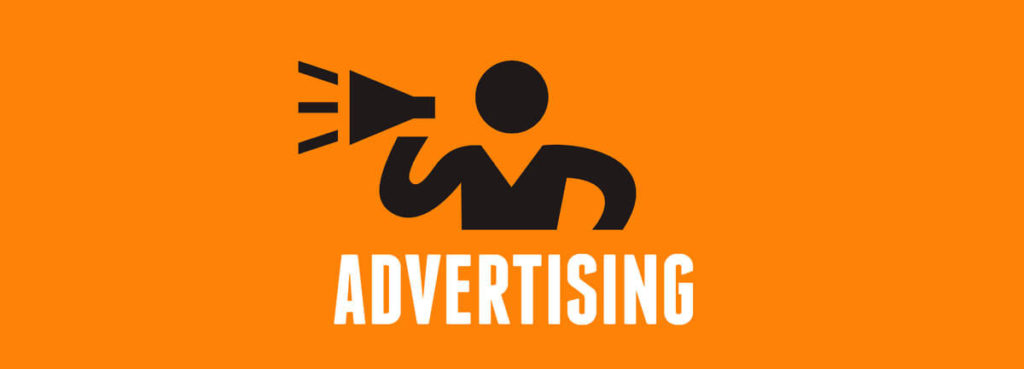 advertising shouting concept